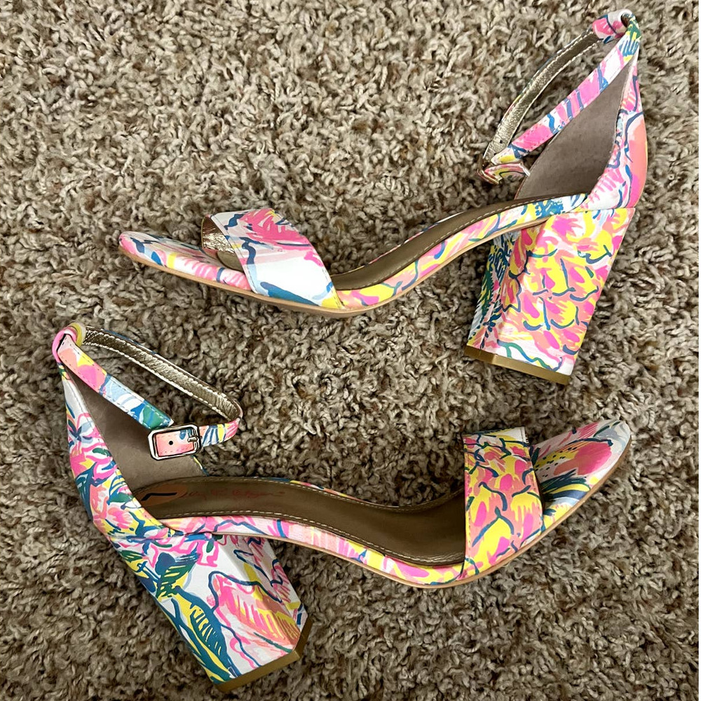 Lily Pulitzer Heels (Size 7)
